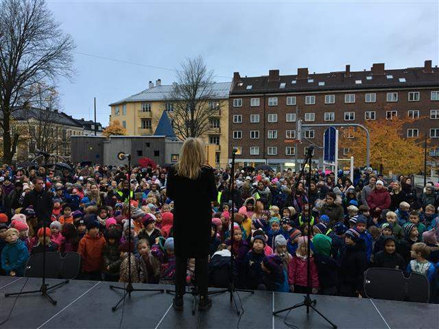 Tirsdag  markerte Uranienborg skole FN-dagen